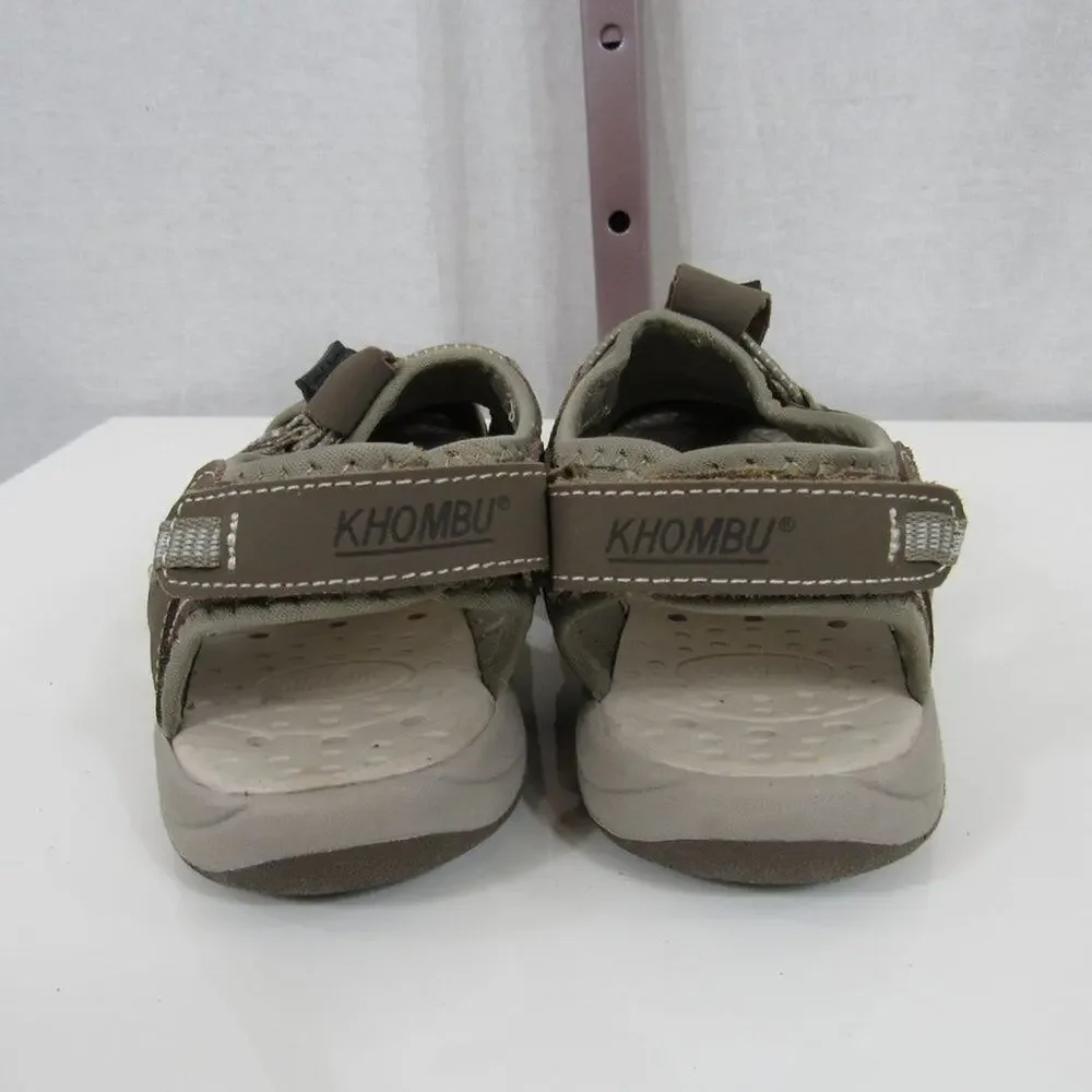 Khombu Crystal River Sandals Brown Olive Fisherman Sport NWOT Hiking Size 7